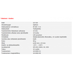 GS 526 Palovaroitin 10v