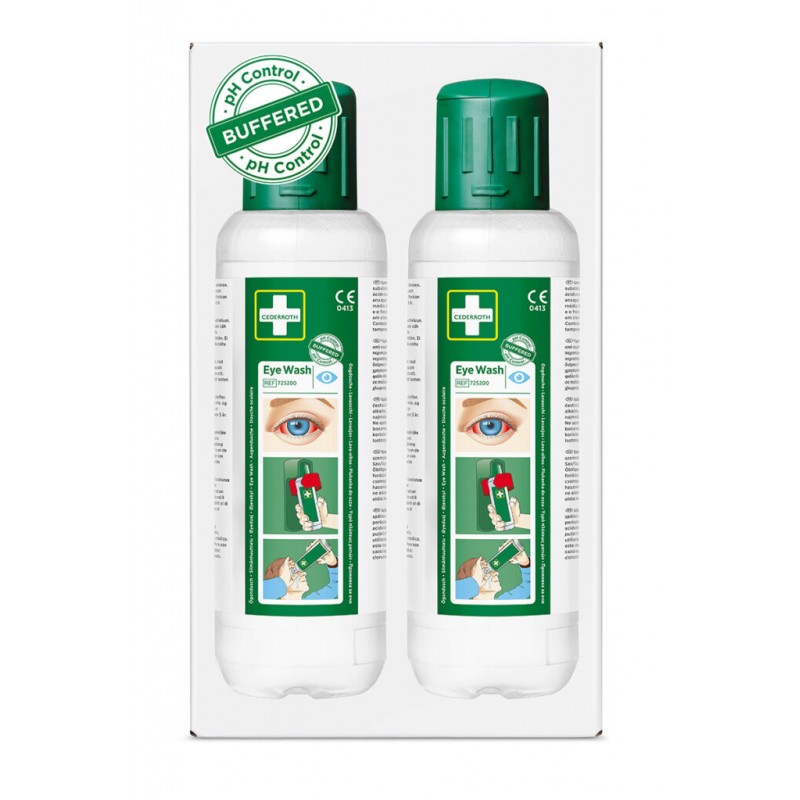 Cederroth silmänhuuhtelupullo 2x500 ml